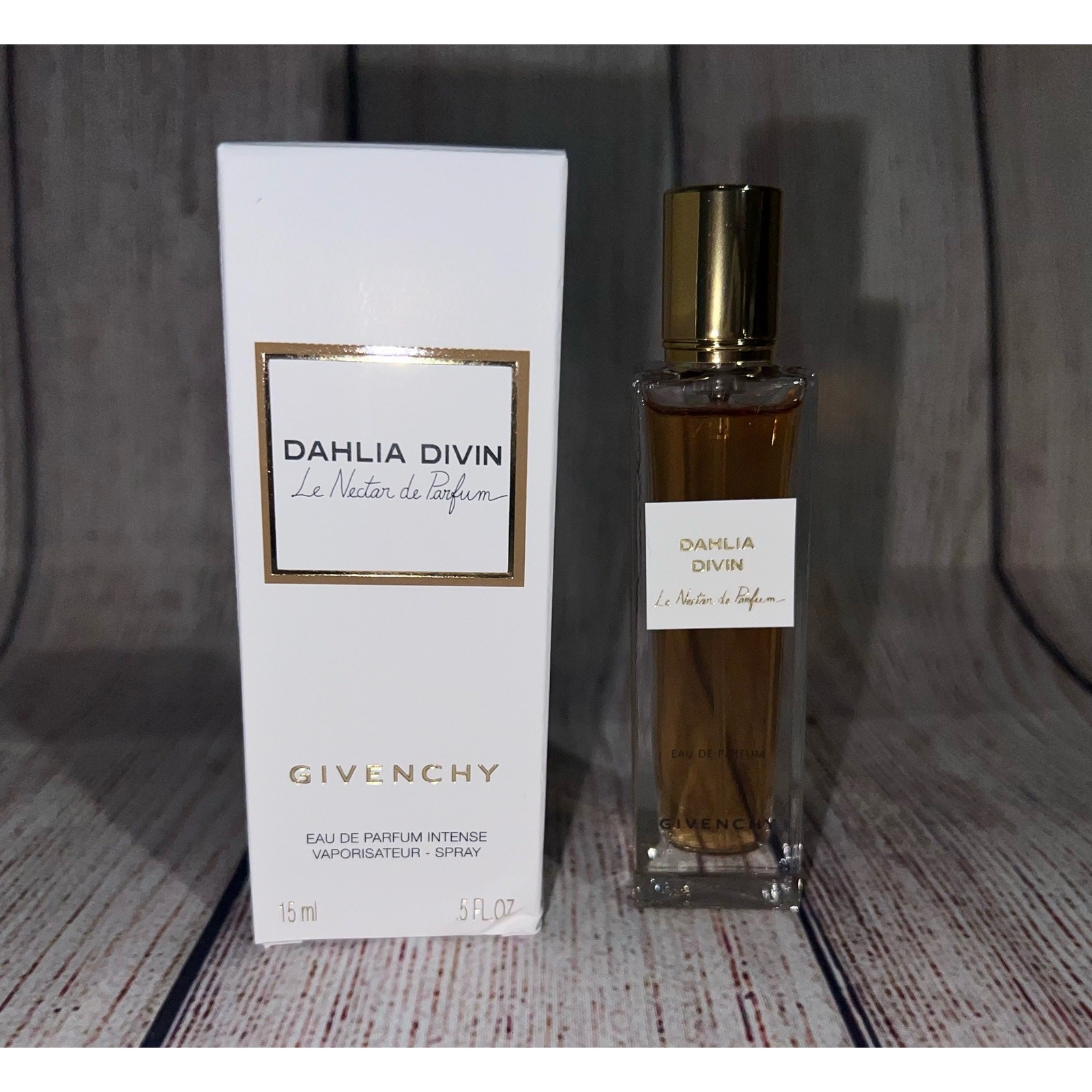 New Givenchy Dahlia Divin Le Nectar de Parfum EDP Intense spray travel 15ml Rare