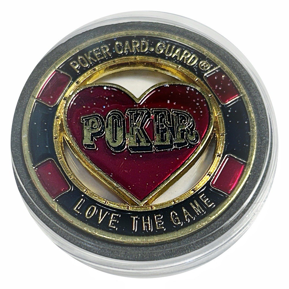Lucky Craft Colored Coin Love The Game Heart Design  in Capsule