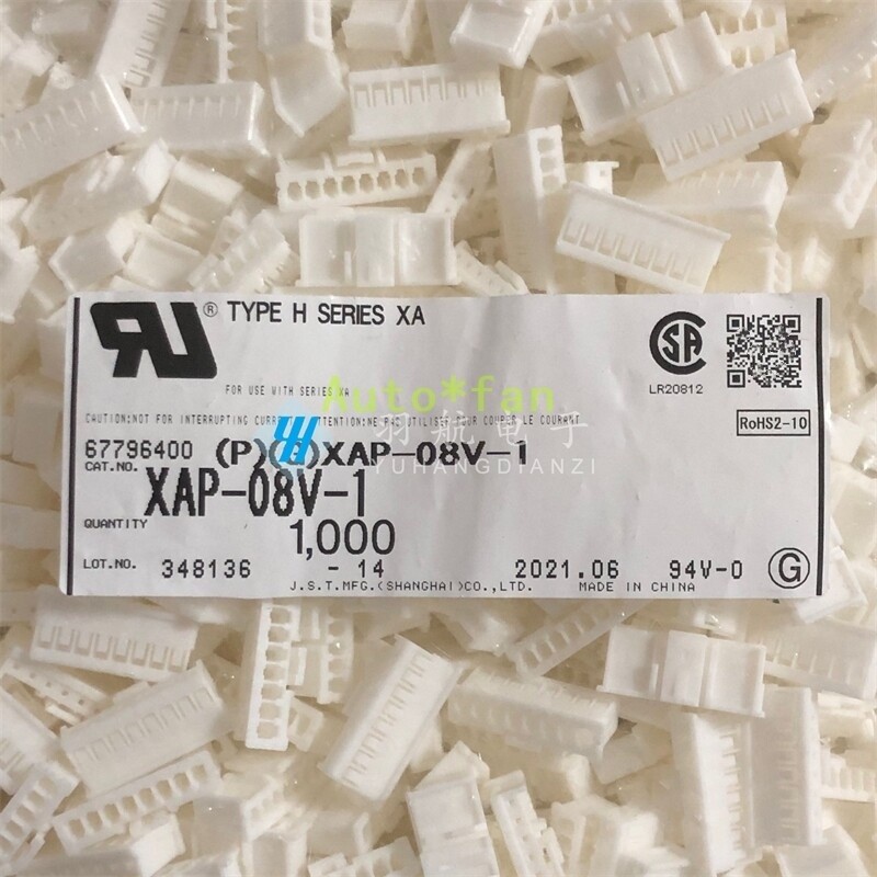1000PCS Connector XAP-08V-1 Plastic Shell 8P 2.5MM Spacing Accessories *tm