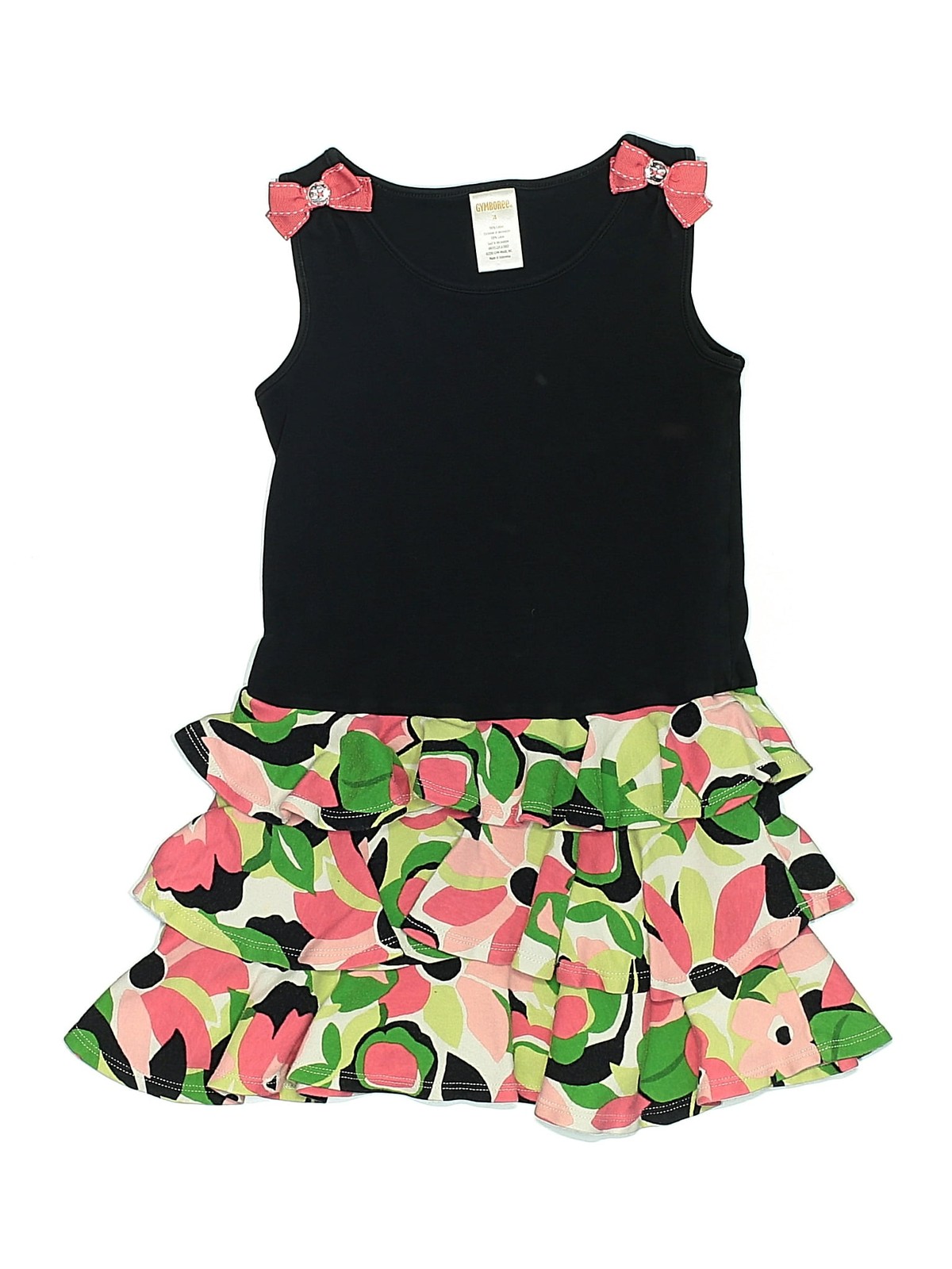 Gymboree Girls Black Dress 4