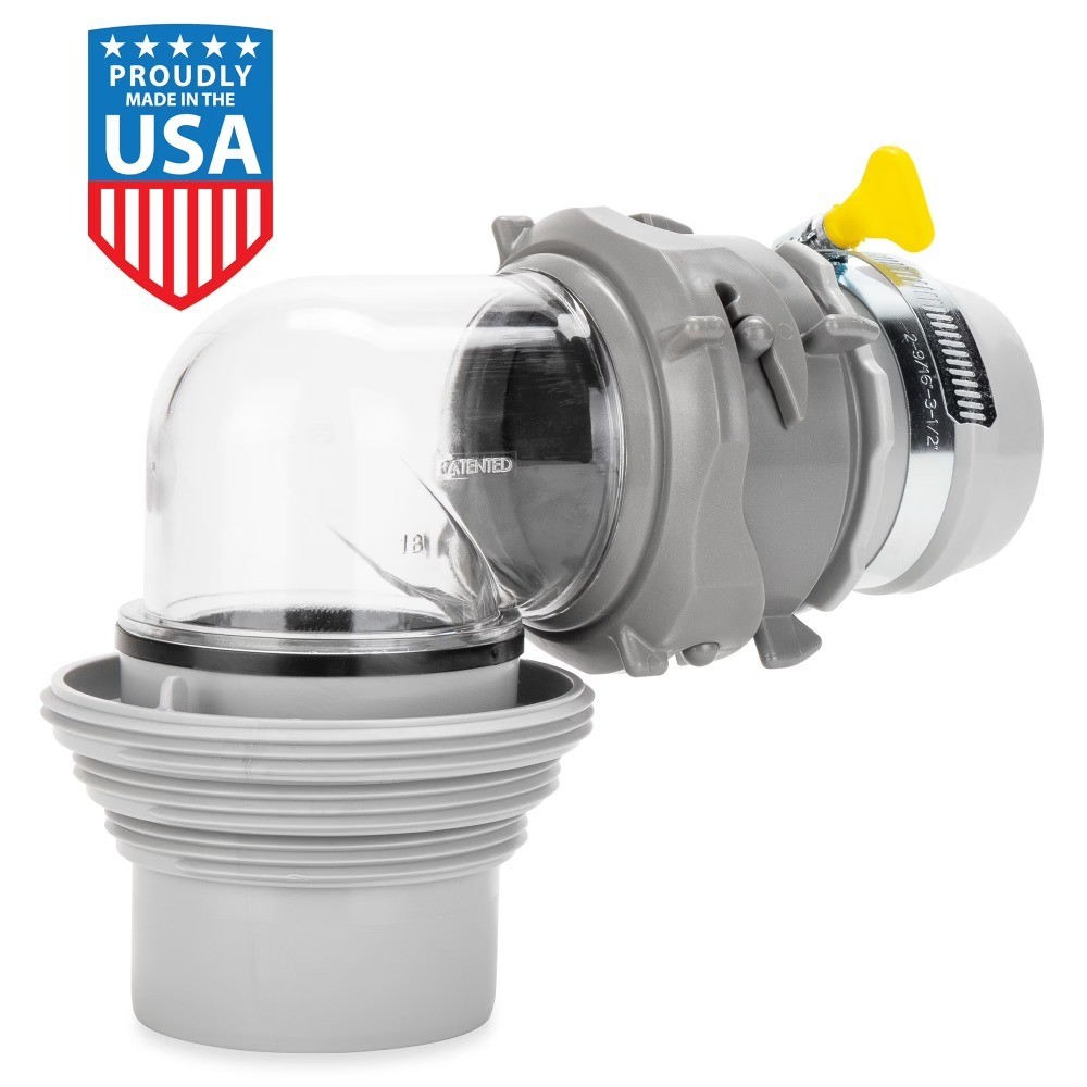 RV Straight Hose Adapter and Easy Slip 4-in-1 Elbow Kit (39214)
