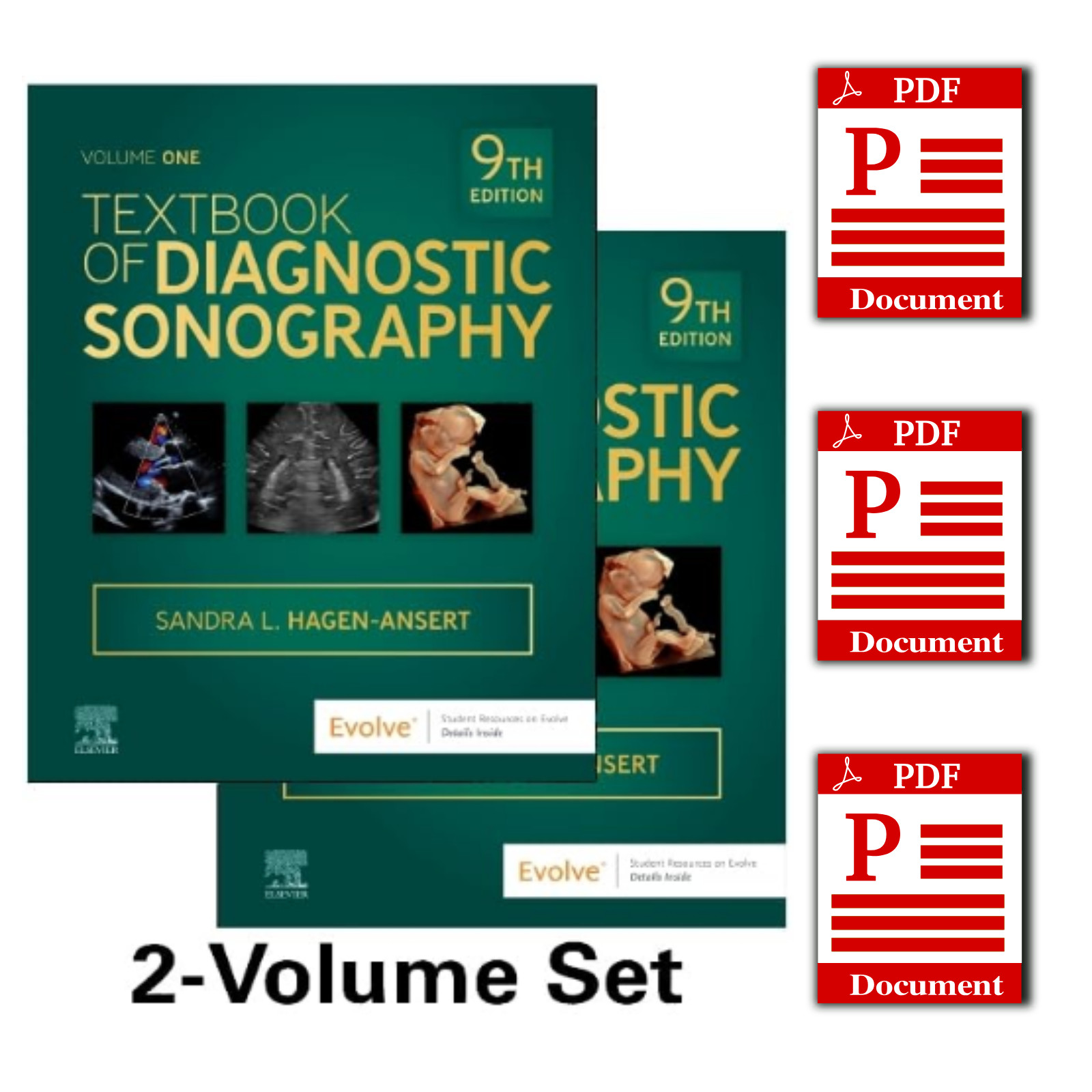 Textbook of Diagnostic Sonography : 2-Volume Set 9th Edition