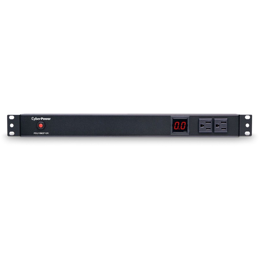 CyberPower 14-Outlet (2 Front, 12 Rear) Rackmount Metered PDU w/ 15A Output