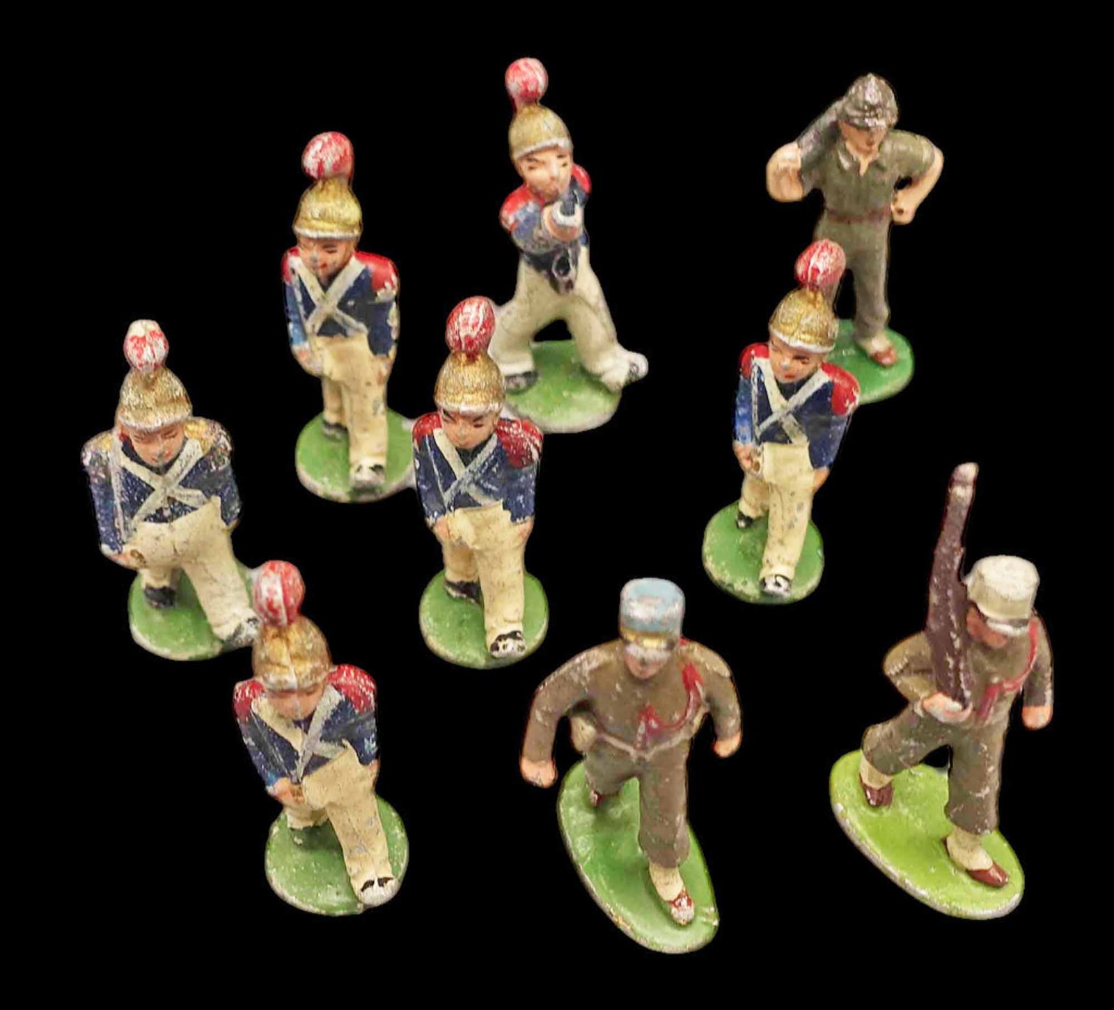 QUIRALU Aluminum Figure Lot