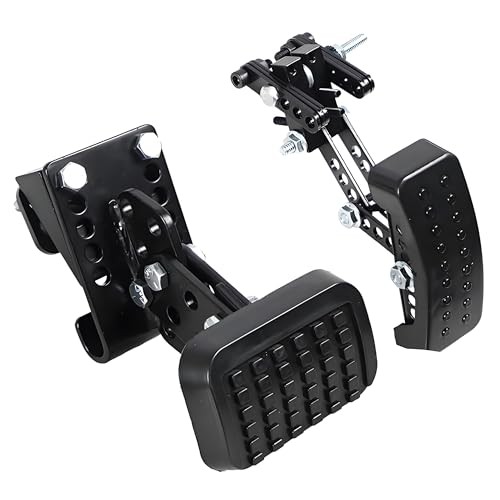 Brake & Gas Pedal Extenders,  Adjustable Brake Gas Go Kart Pedal Extender for 