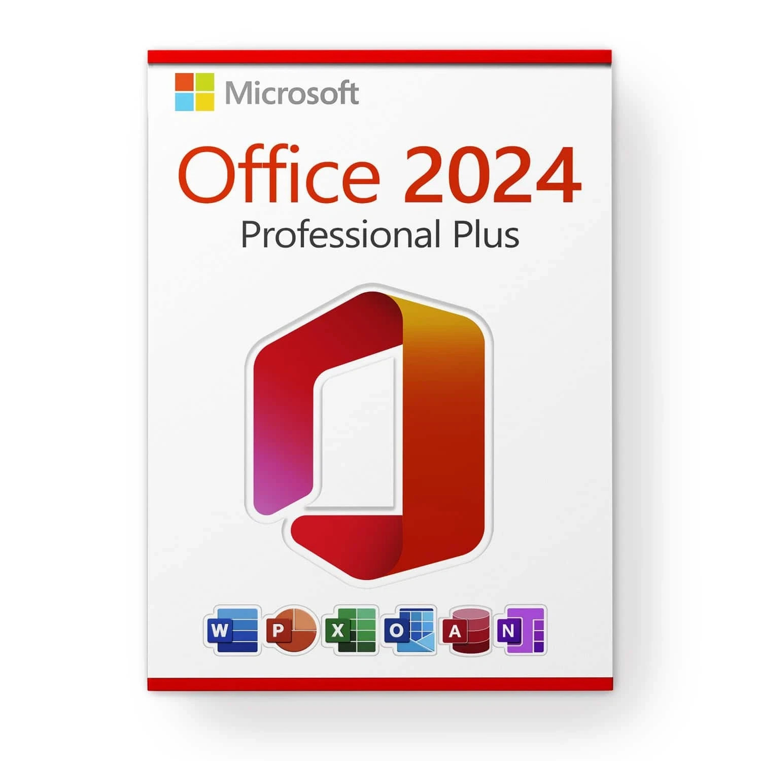 Microsoft Office 2024 Pro Plus - USB Drive, 2 Users, Lifetime, Windows 10 & 11