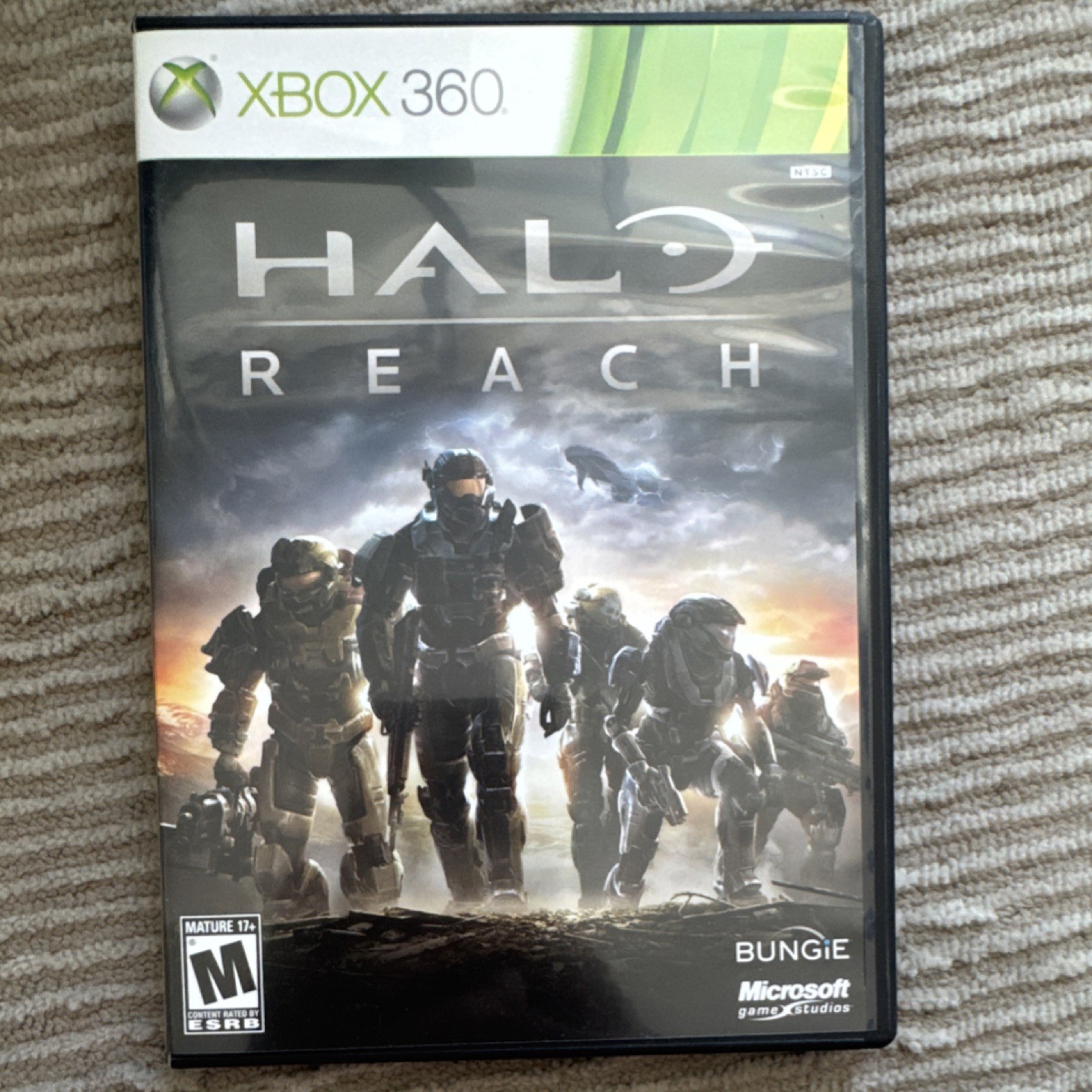 Microsoft Halo Reach Xbox 360 Manual Multiplayer Online Shooter M Rated