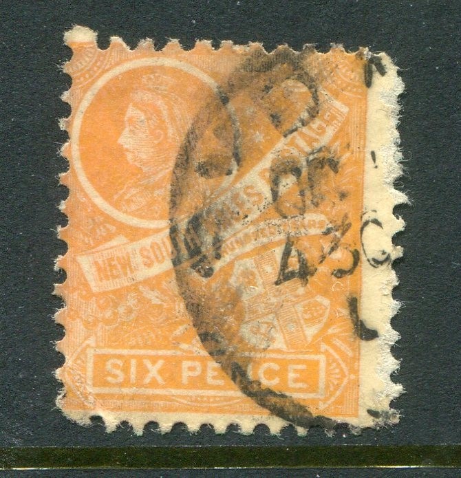 Australia NSW #106 Victoria 6 P. [Used]