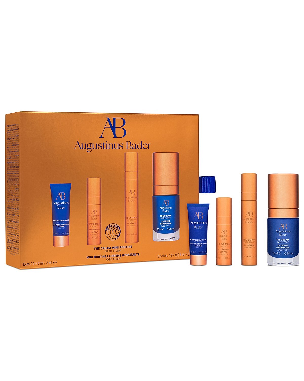 Augustinus Bader-4-Pc. The Cream Mini Routine Set|20324