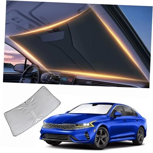 Windshield Sun Shade for Kia K5 Front Window Shades Cover for Kia K5 2021-2025