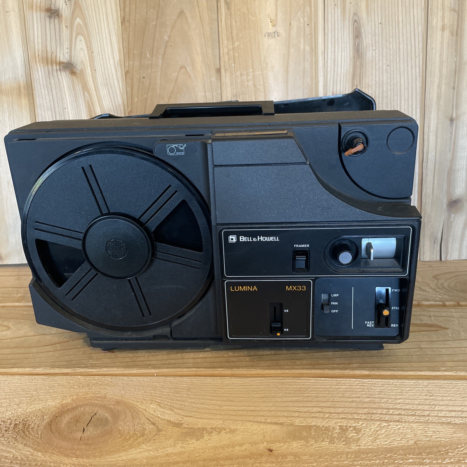 Bell & Howell Lumina MX33 8mm Film Movie Projector Vintage USED Parts/Repair