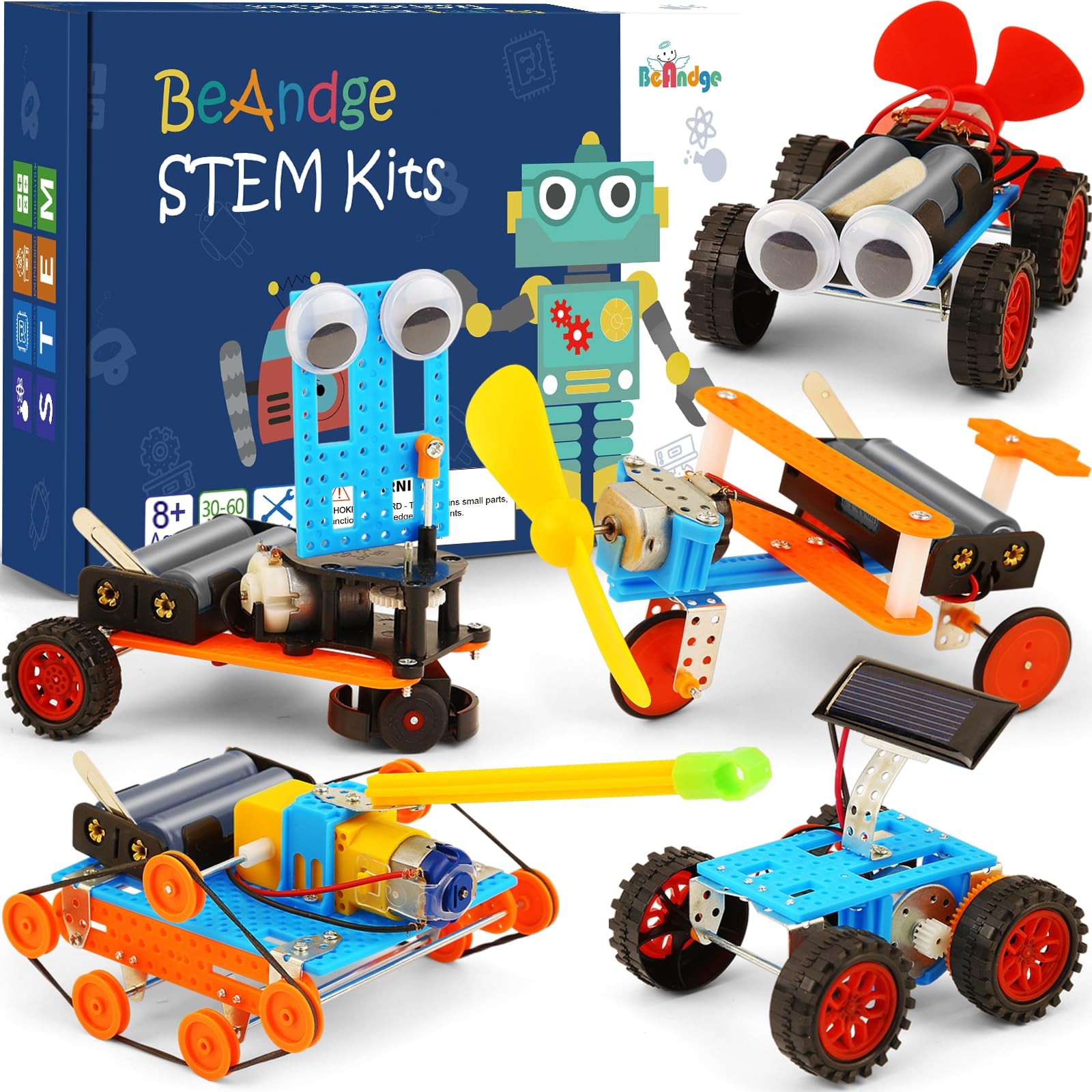 STEM Kits for Kids Crafts 6-8 8-12, Boys stem projects, Robot Building Kit 