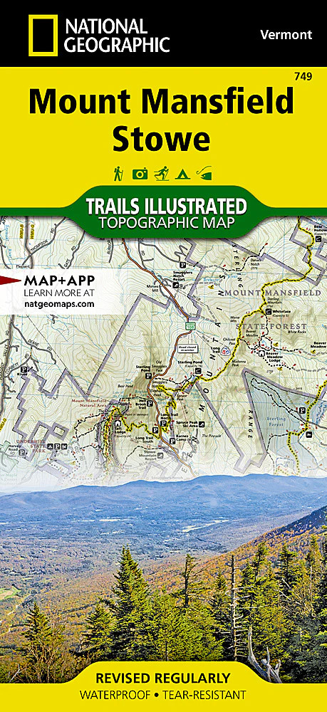 Mount Mansfield, Stowe: Map #749