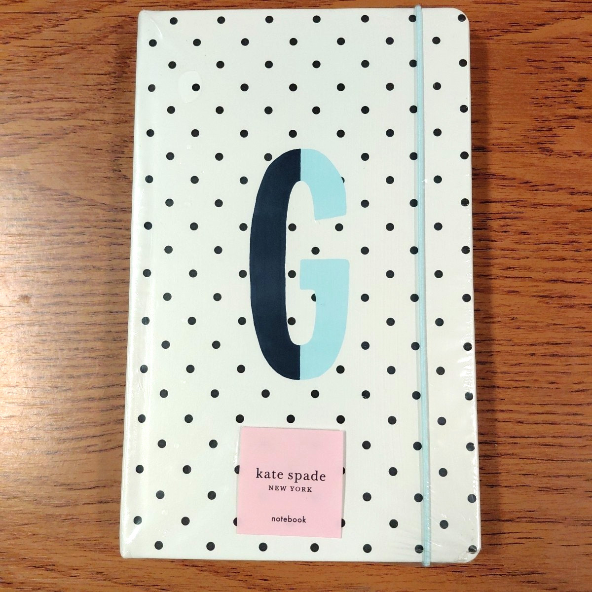 Kate Spade New York Large Notebook Sparks of Joy Take Note Polka Dot NEW Sealed