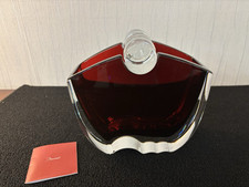 Oceania Red Crystal Vase By Baccarat