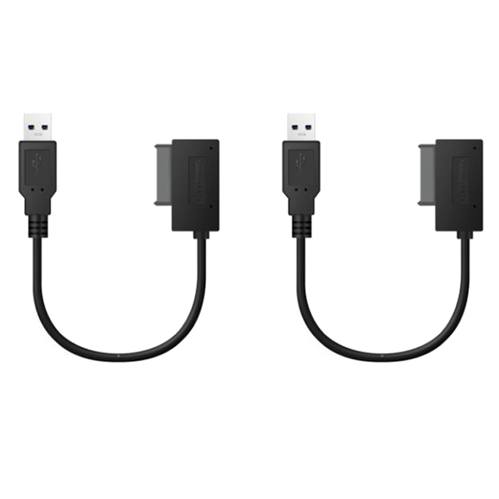 2X USB Adapter PC 6P+7P CD DVD Rom  to USB 2.0 Converter Slimline  13 Pin1579