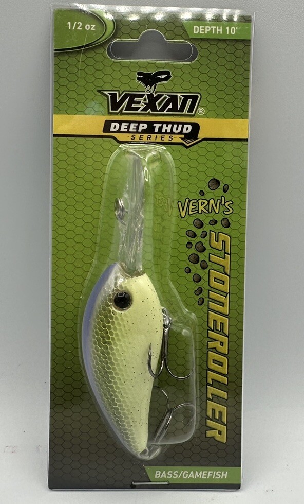 Vexan Deep Thud Series  Vern’s Stoneroller Colbys Bass Candy 1/2 Oz Depth 10’