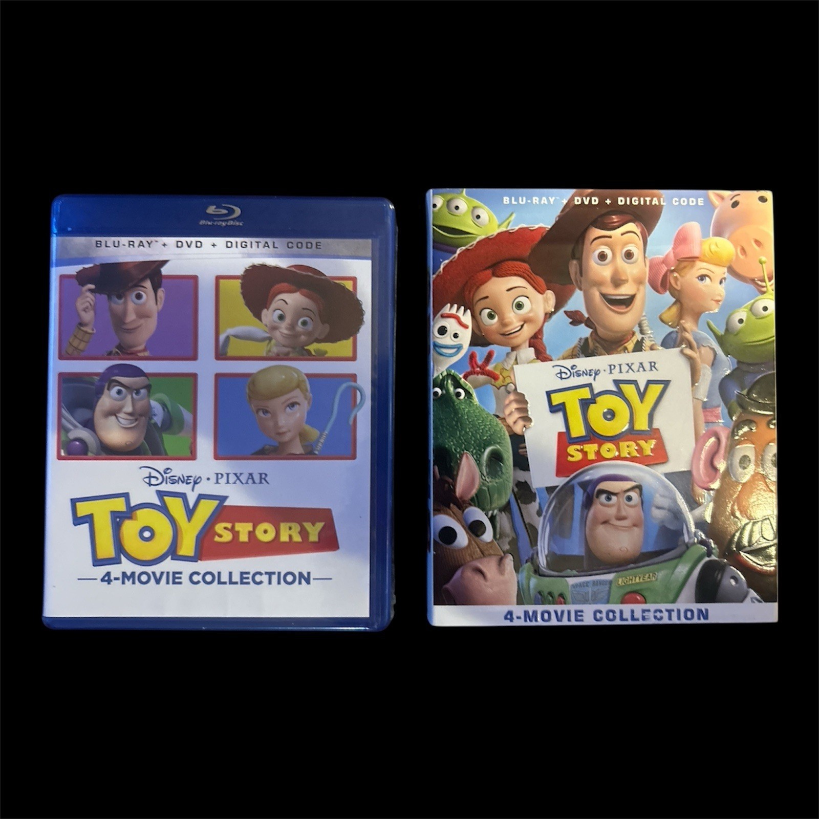 Toy Story 4Movie Collection Blu-ray/DVD w/ Slipcover Disney Pixar New See Desc.