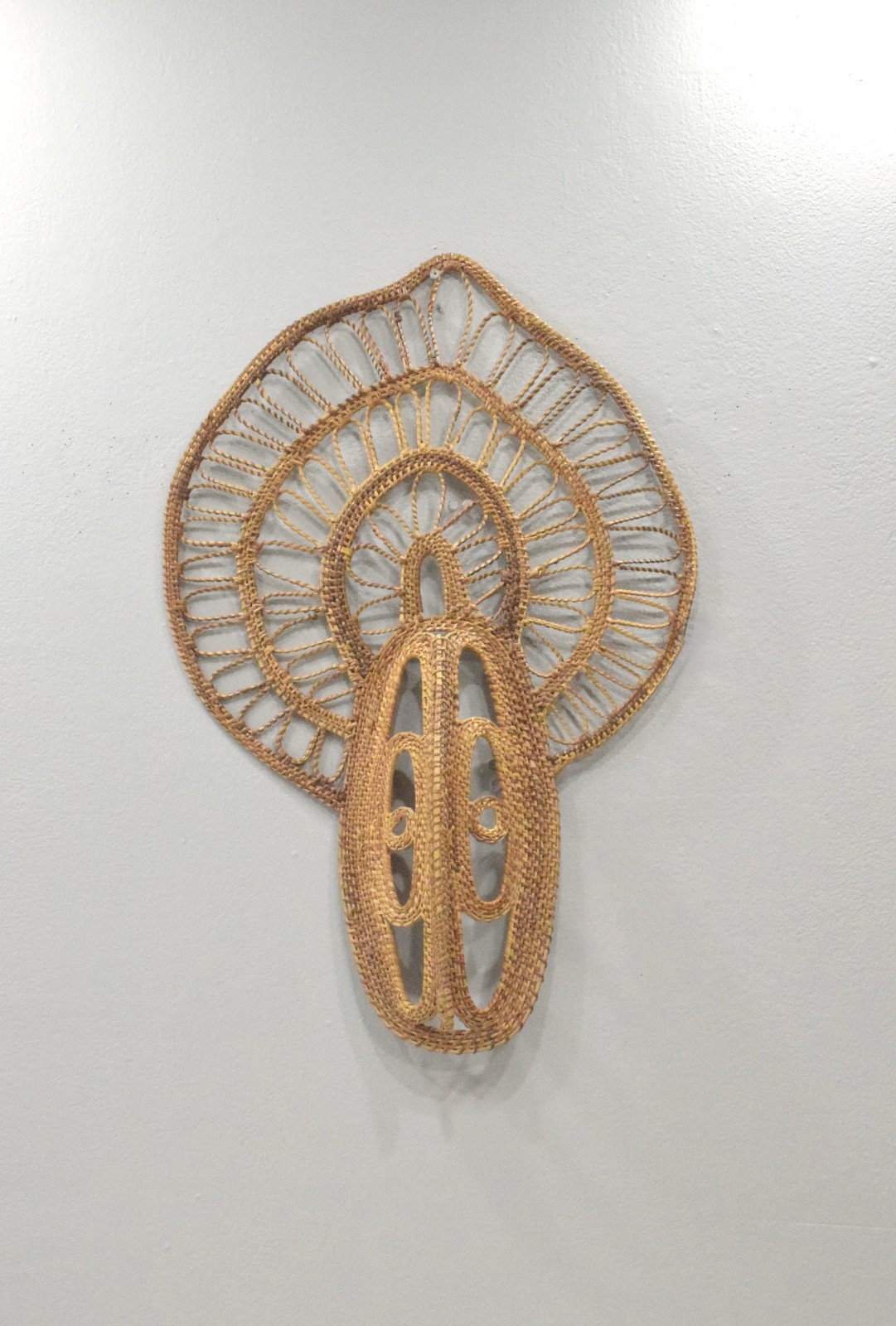 Mask Papua New Guinea Woven Fiber Yam Mask