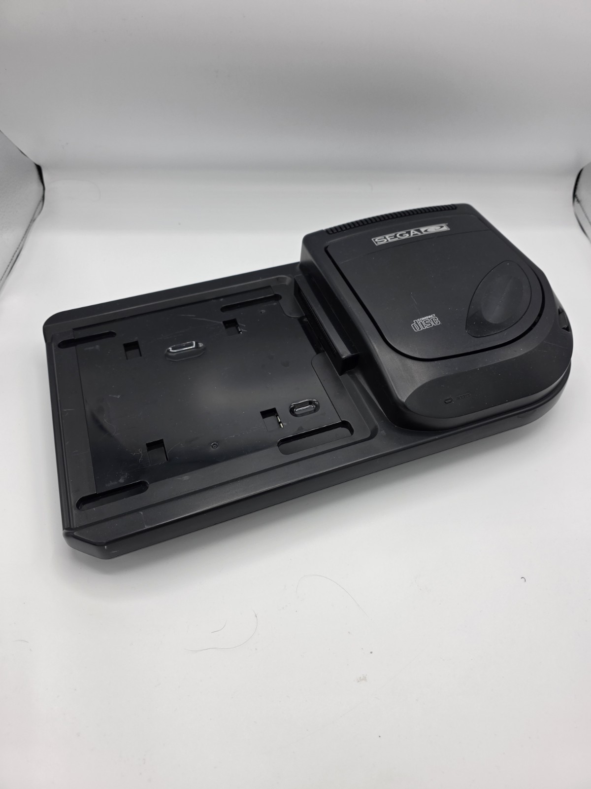 Sega CD Model 2 System Console Recapped Serviced Region Free BIOS Fram Blue LED