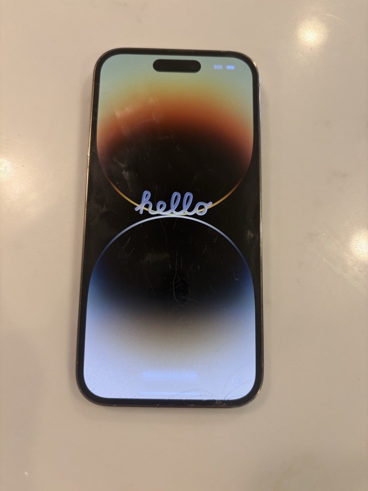 Apple iPhone 14 Pro Silver 6.1" iOS Smartphone Lightning Wi-Fi Bluetooth NFC