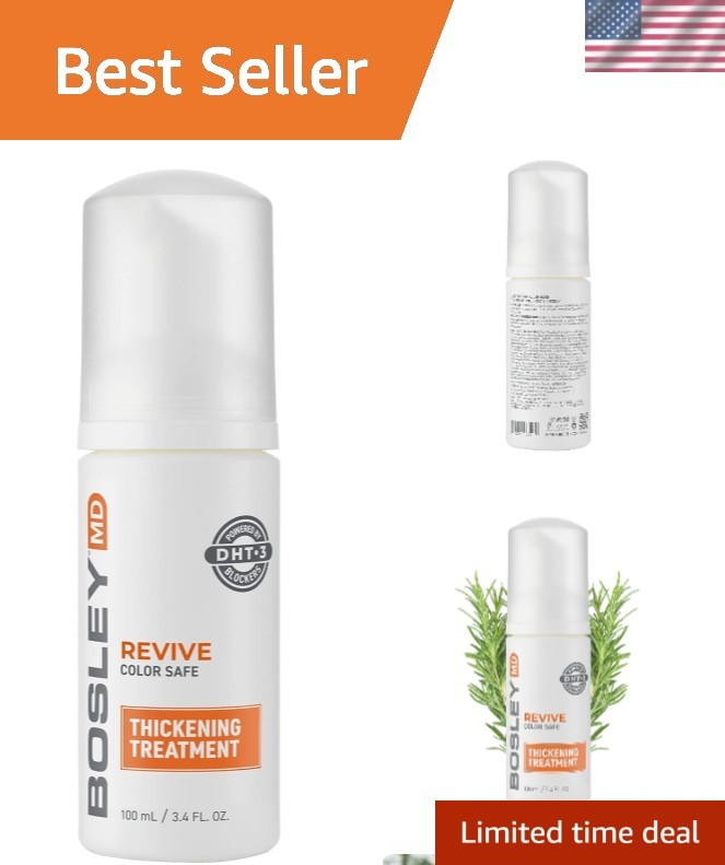 Revive Hair Thickening Treatment 3.4 Fl Oz - DHT Blocker & Alcohol-Free Foam