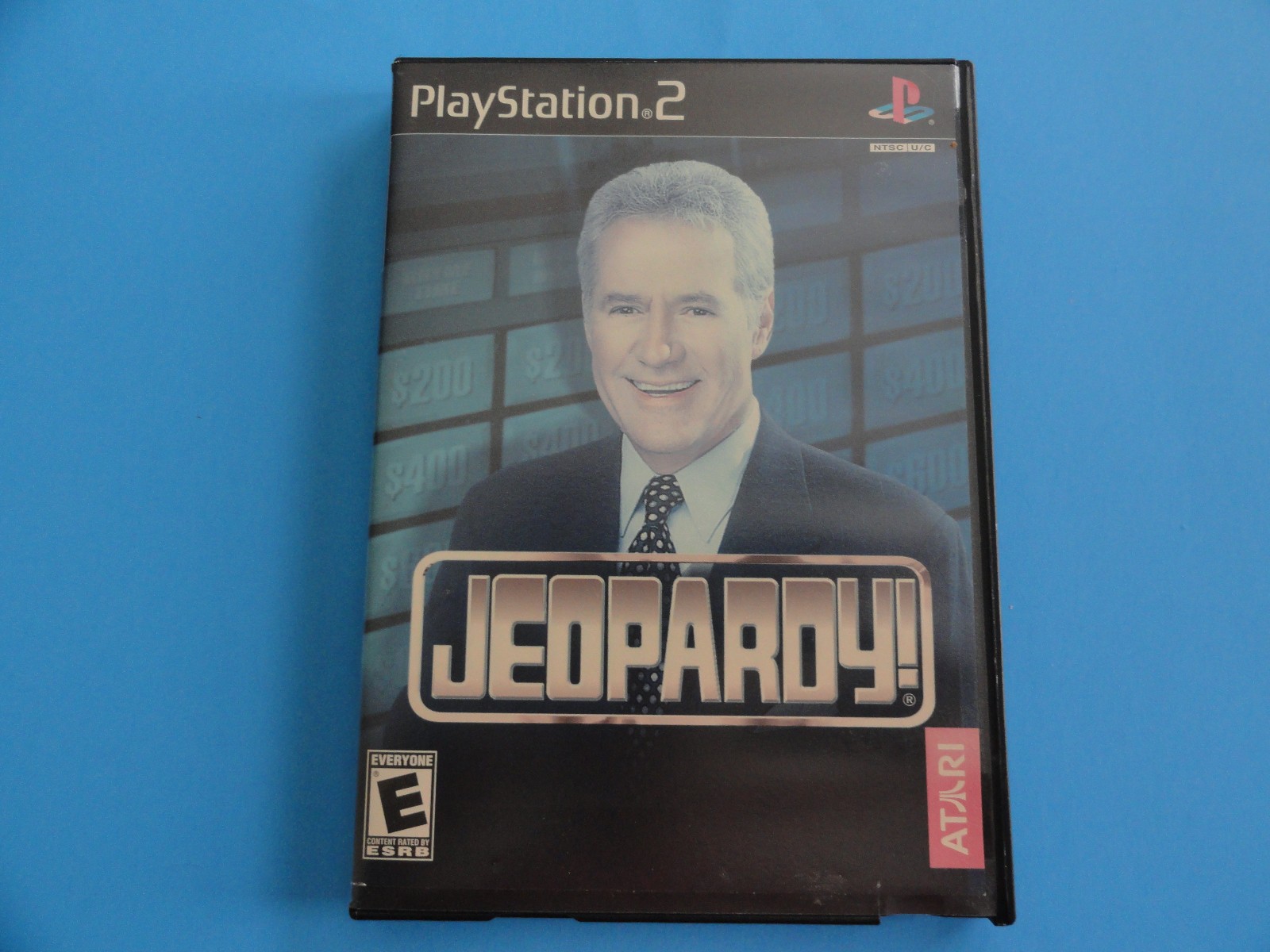 PS2 JEOPARDY COVER ART IN BLOCKBUSTER VIDEO CASE