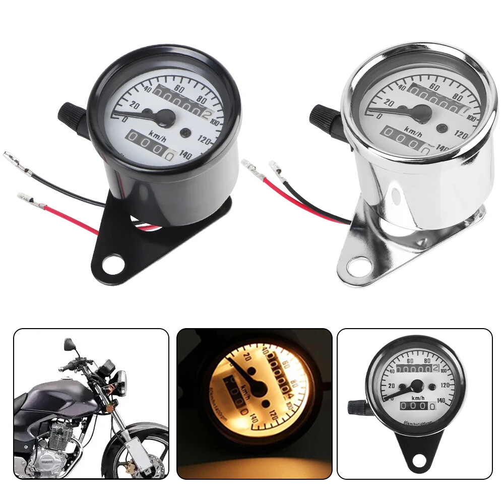 Machinery Motobike Accessory Modified Odometer Tachometer Auto Gauge Universal