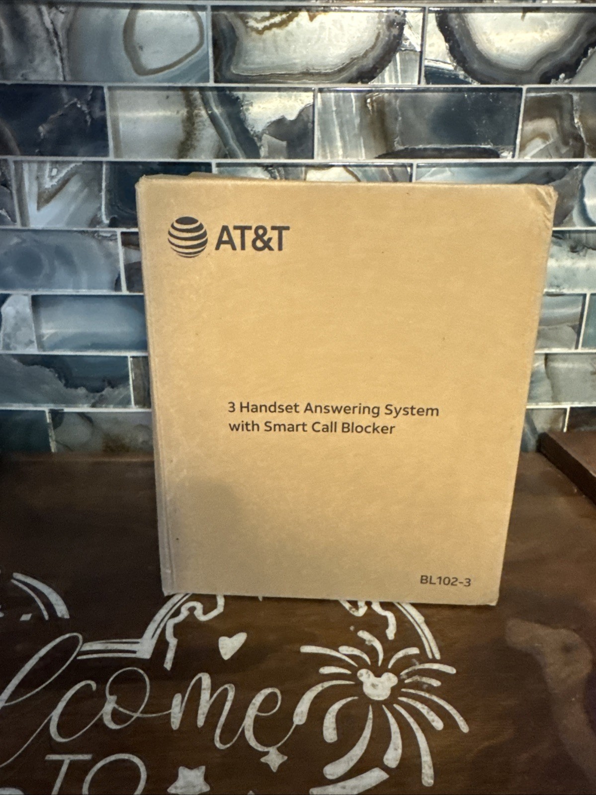 AT&T BL102-3 DECT 6.0 3-Handset Cordless House Phones with Answering Machine