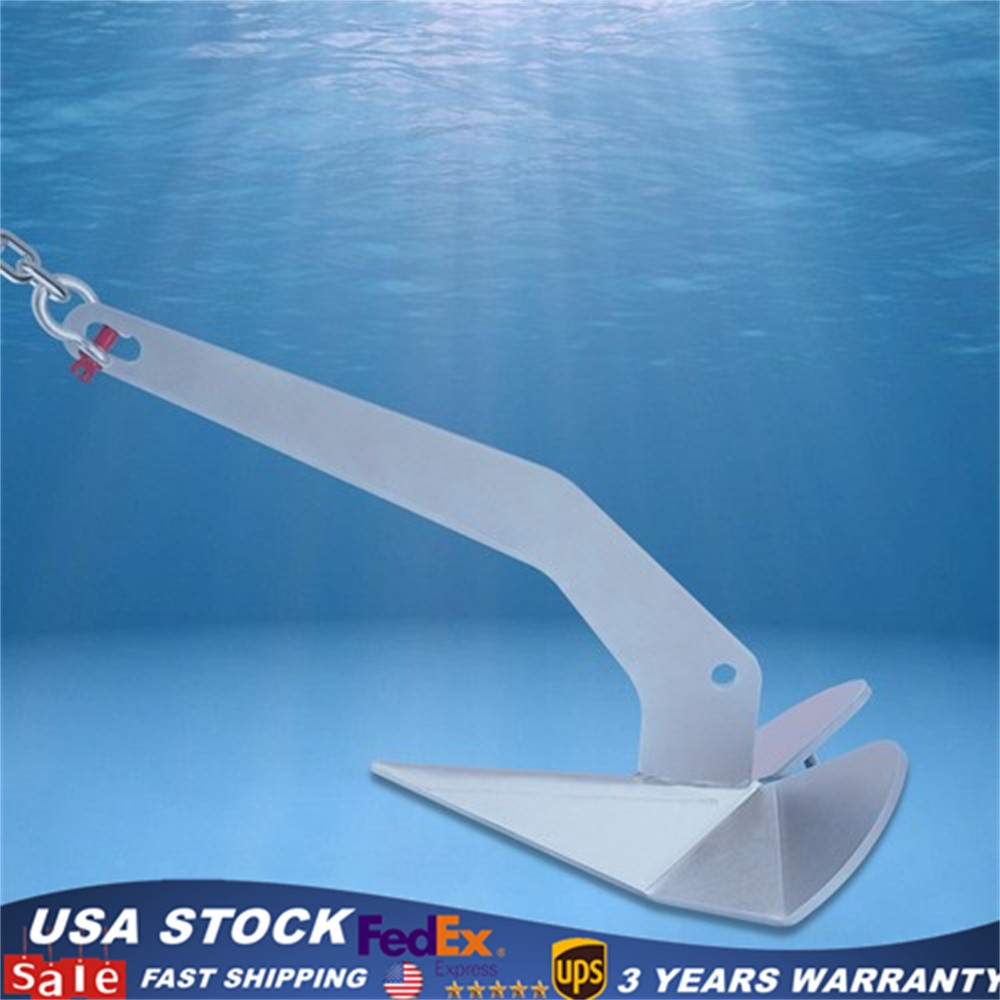 Boat Anchor 22 lb 10 kg Triangular-shaped Galvanized Steel, Boats From 20-35ft*