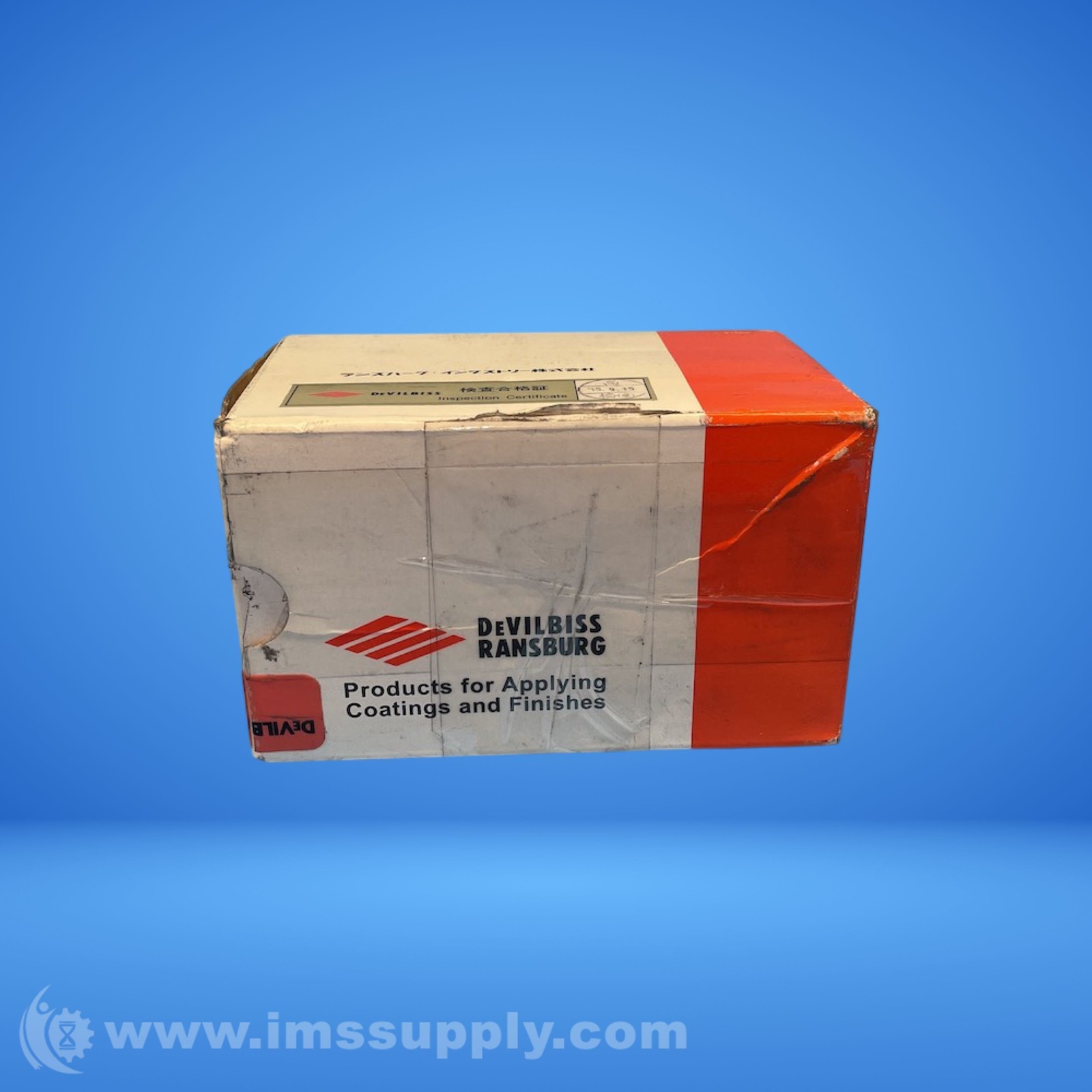 Devilbiss T-AGHV-546-FF Spray Gun, S.S. Body FNOB