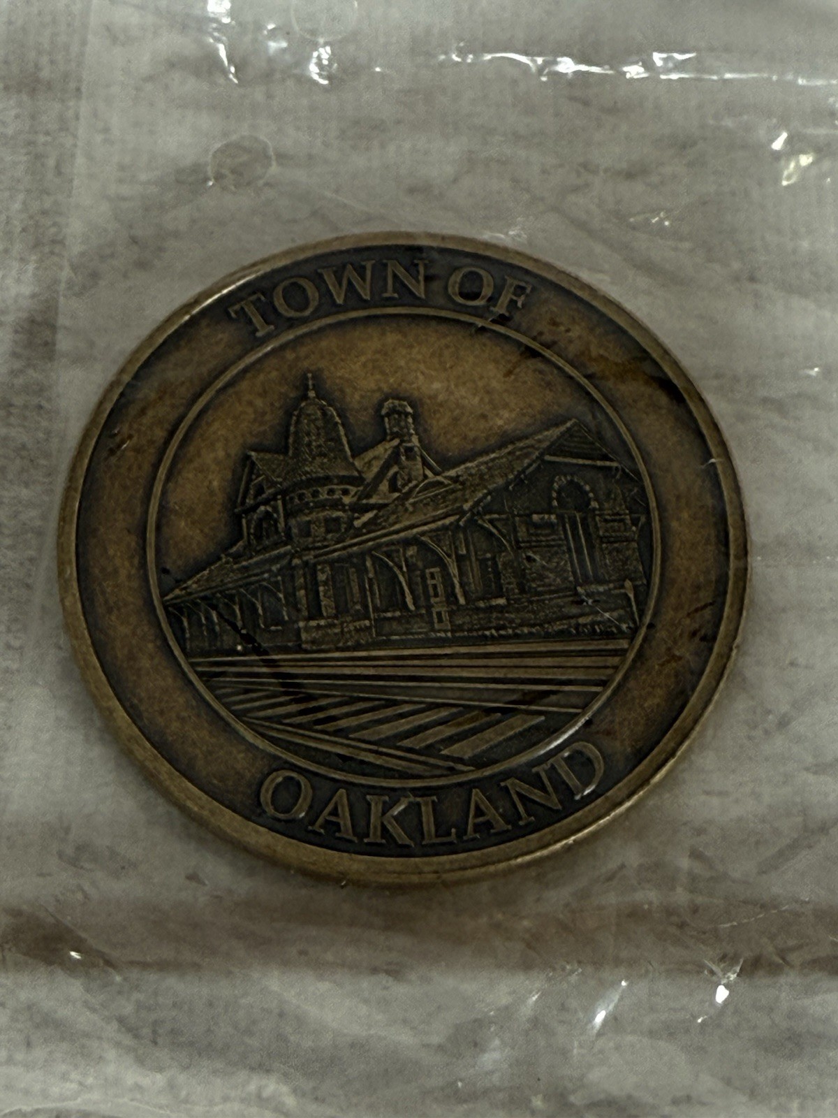 Town Of Oakland Garrett County Maryland Commerative Challenger Coin NEW