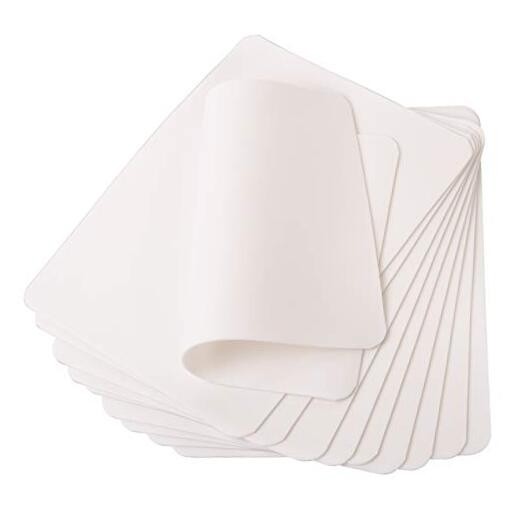 Blank Tattoo Skin,  10pcs 8x6in Double Sided Fake Eyebrow Tattoo Silicone Type