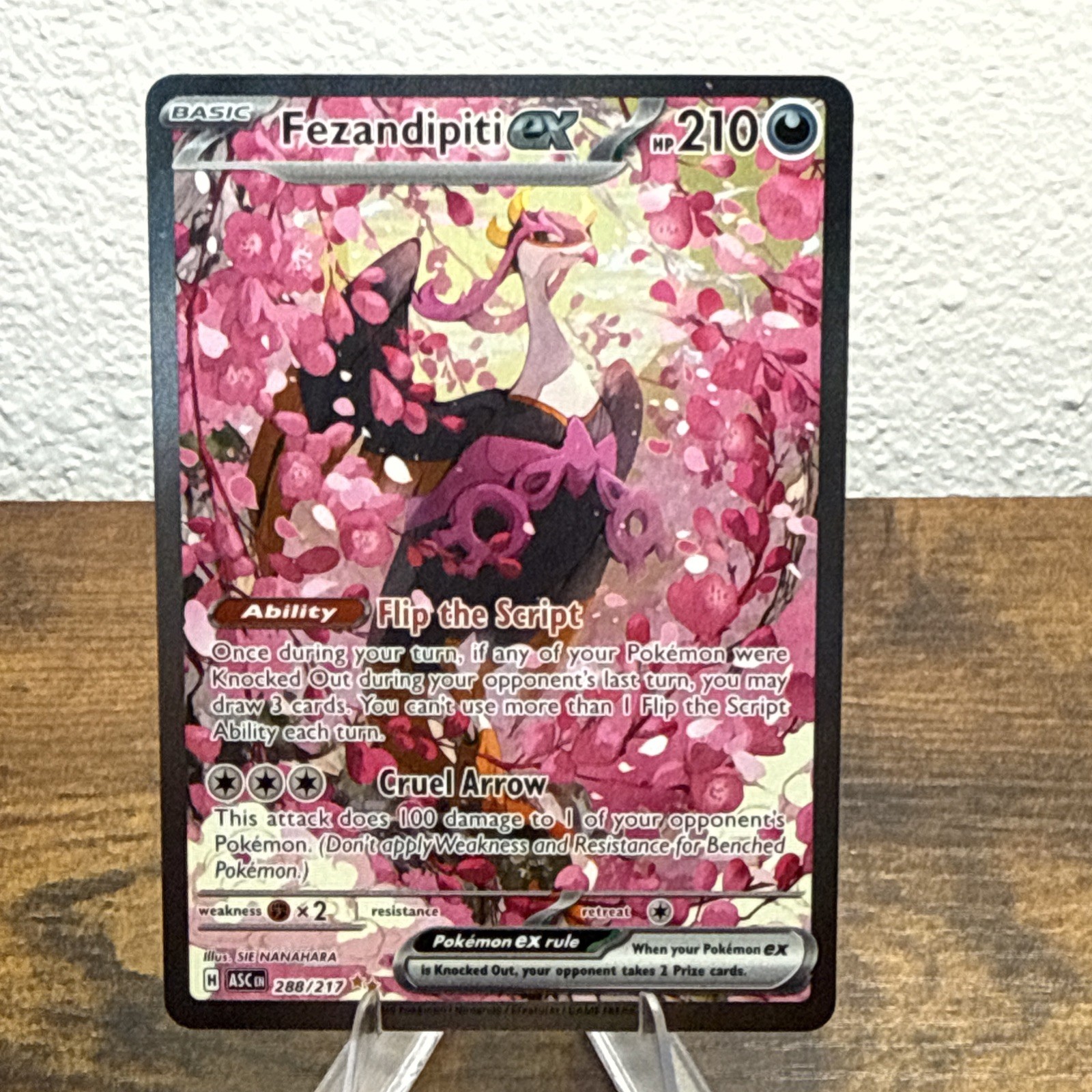 Fezandipiti ex 288/217 Me: Ascended Heroes Holo