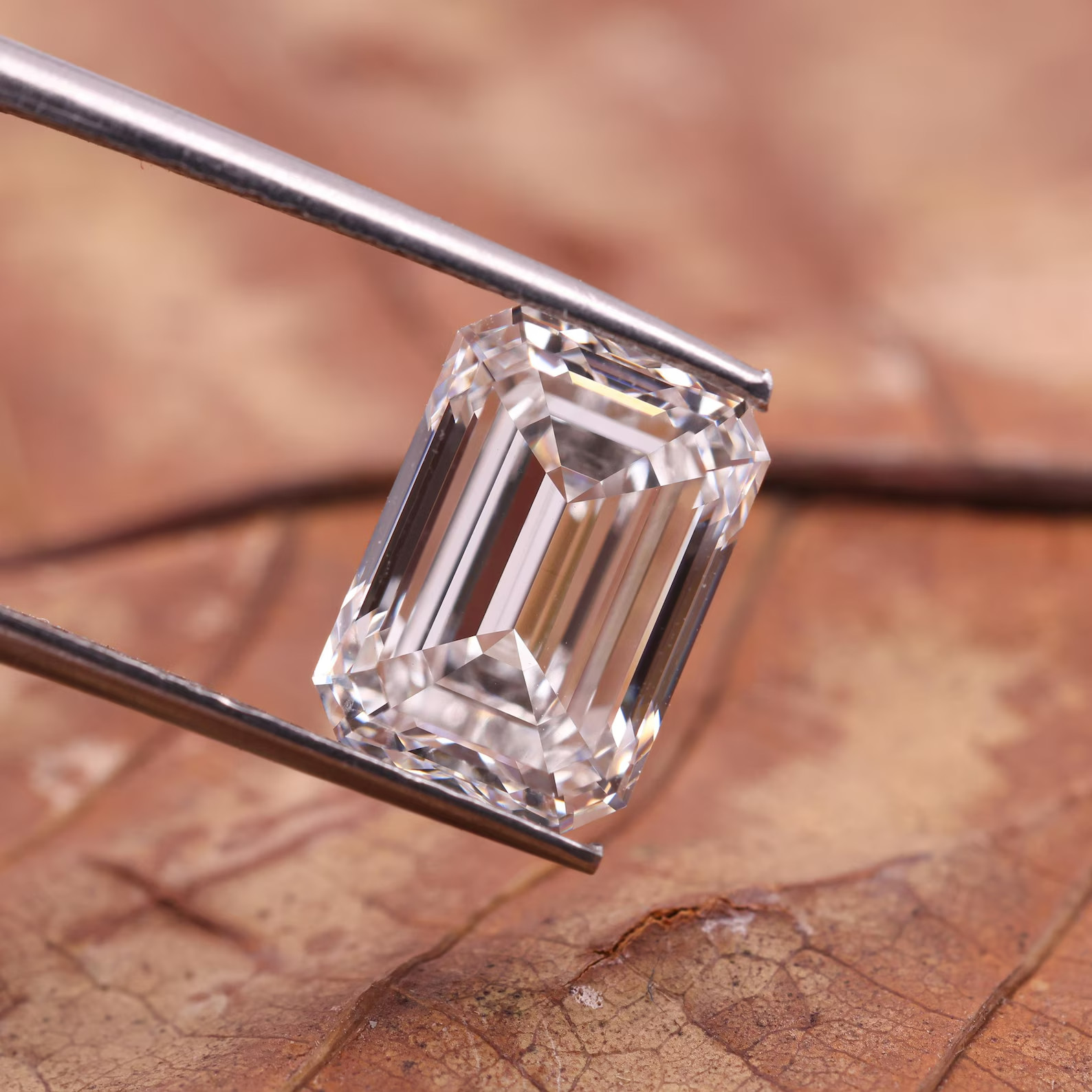 2.0 Carat Emerald Cut Lab Created CVD Diamond D Color VVS1 Clarity Certified