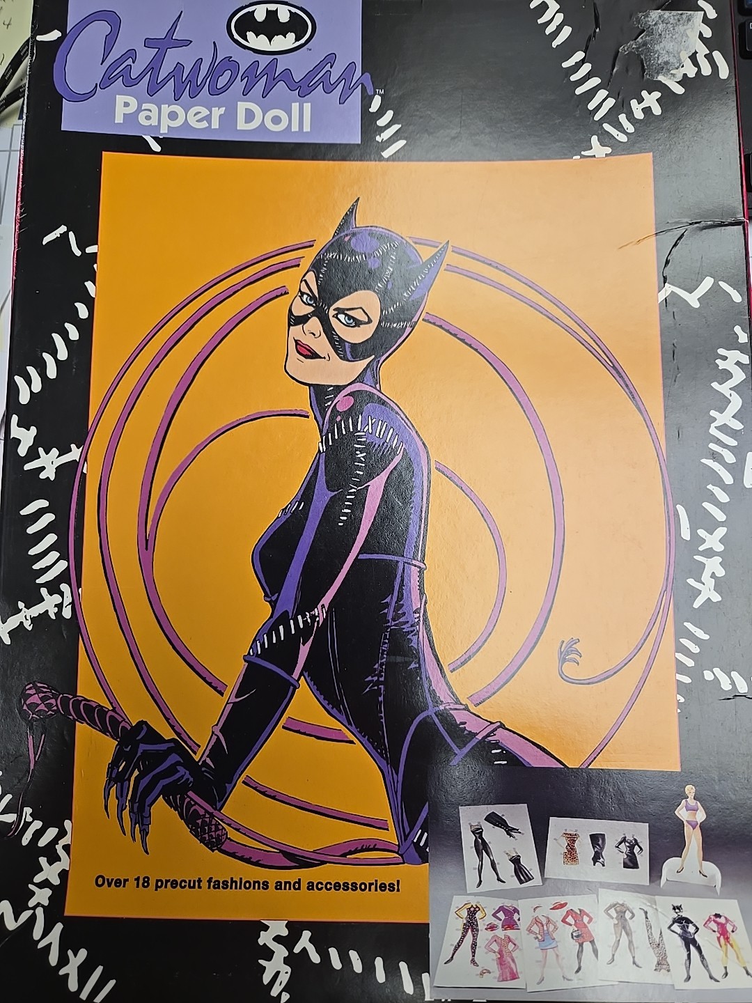 Vintage DC Comics 1992 CATWOMAN Paper Doll Box Set New