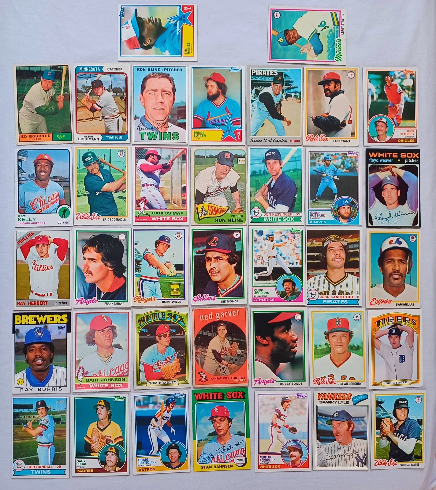 OLD BASEBALL TRADING CARD LOT! VINTAGE COLLECTION! TOPPS +