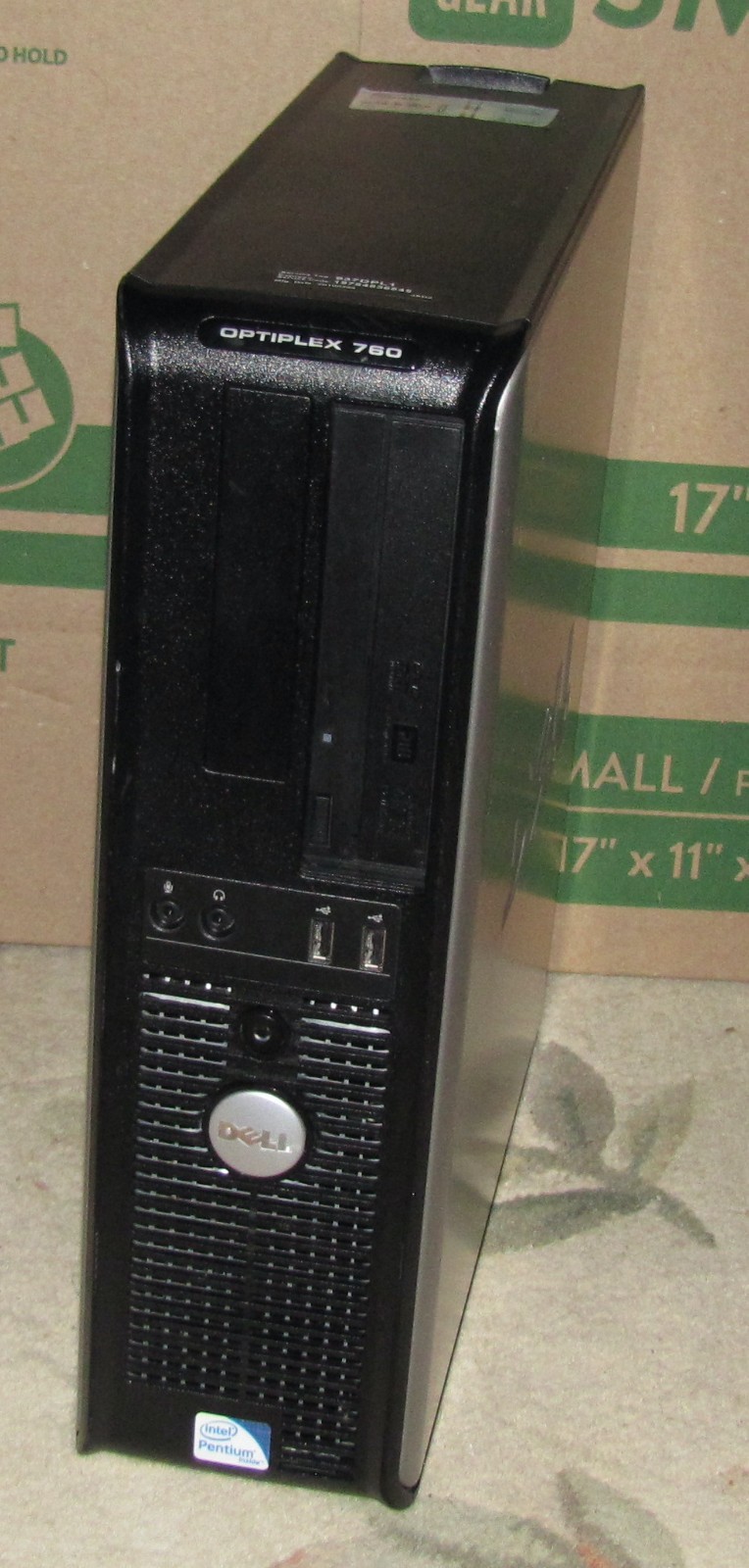 Dell OptiPlex 760 Intel Core 2.6GHZ 8GB 80GB SSD Windows XP MS Office Desktop PC