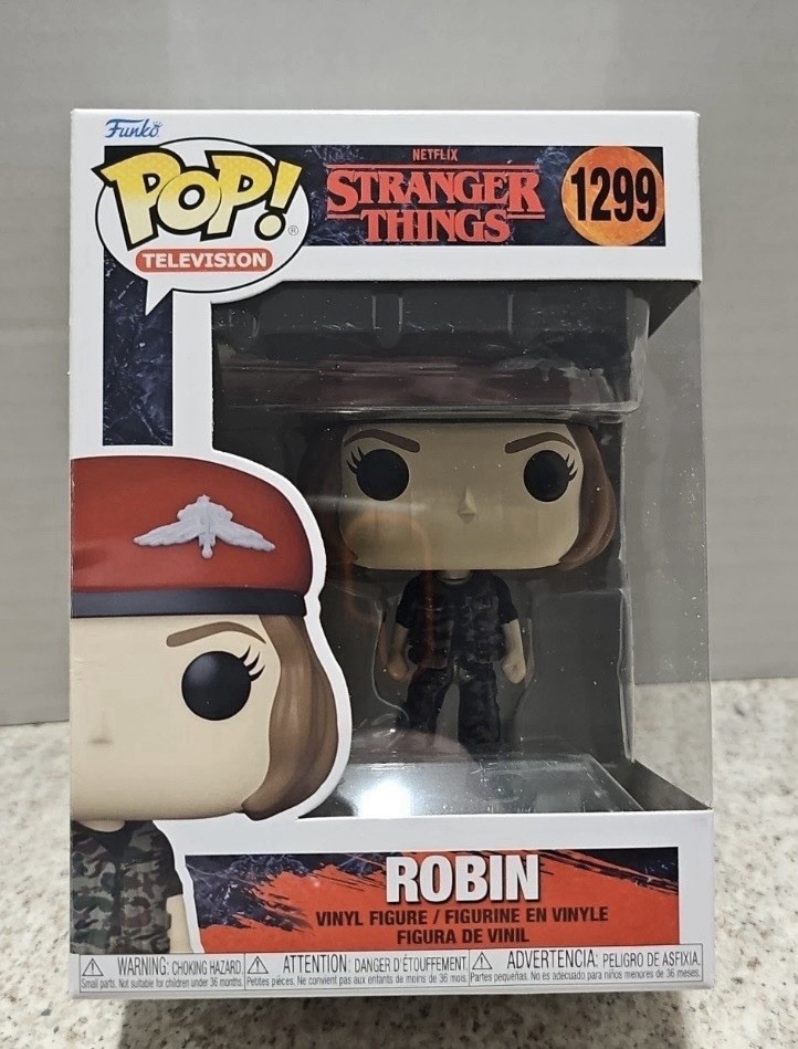 Funko Pop! Vinyl Stranger Things Robin Television Figure #1299