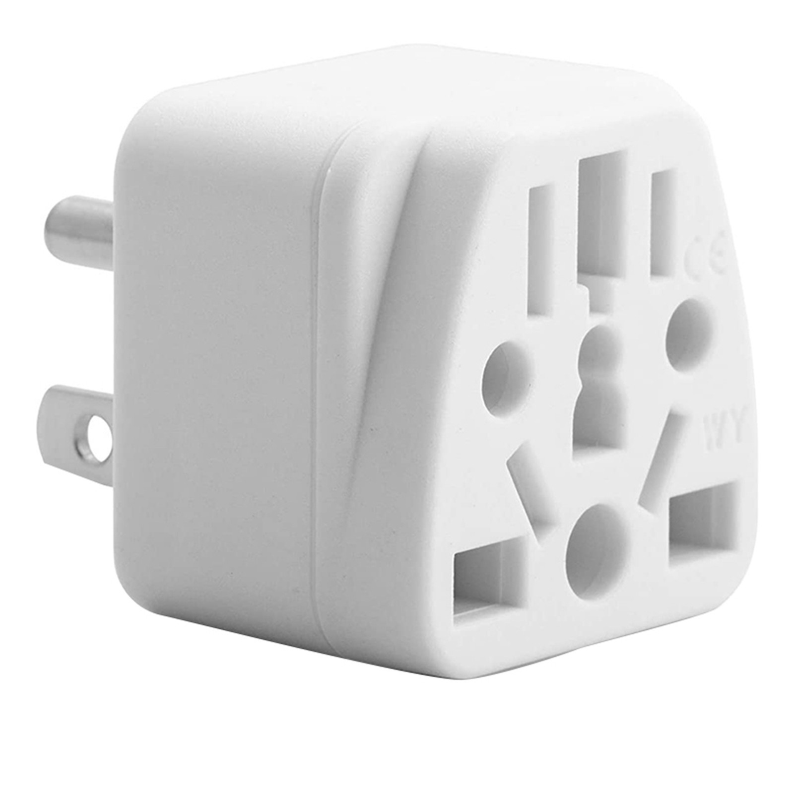 3X US Travel Plug Adapter EU/UK/AU/In/CN/JP/Asia/Italy/Brazil to USA (Type7979