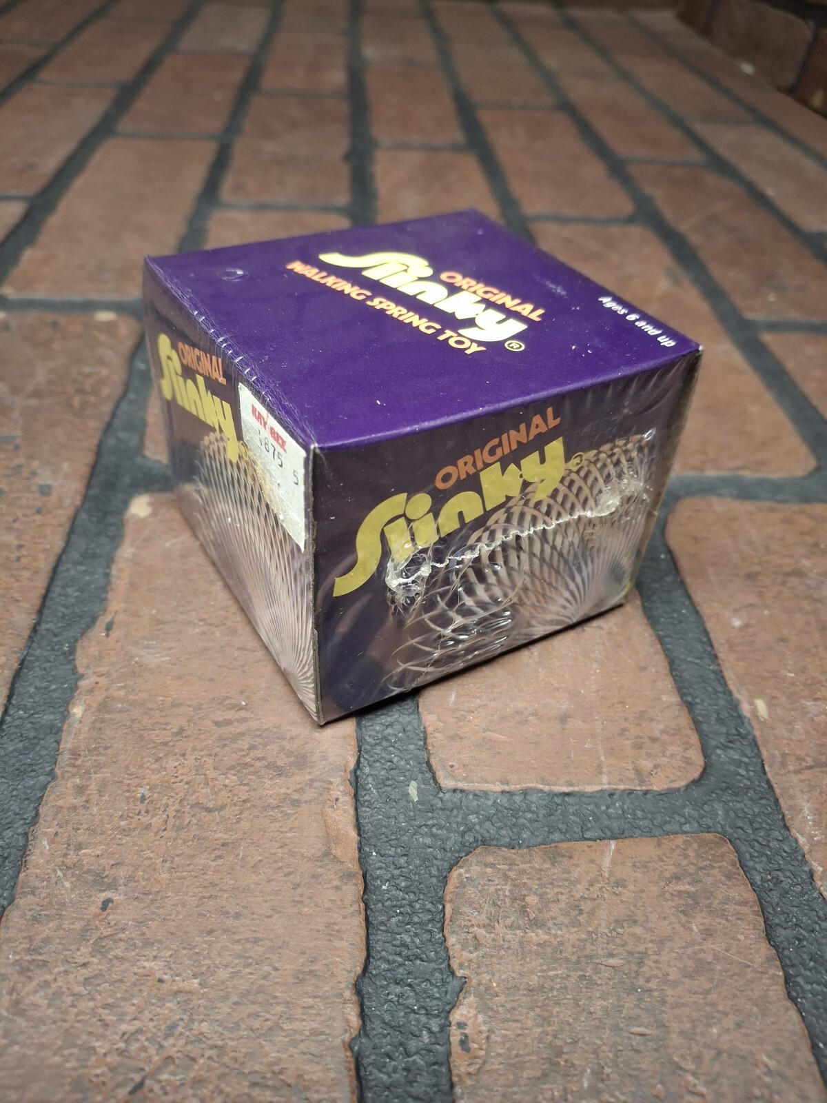 NEW - Vintage James Industries Original Slinky Walking Spring Toy  Sealed