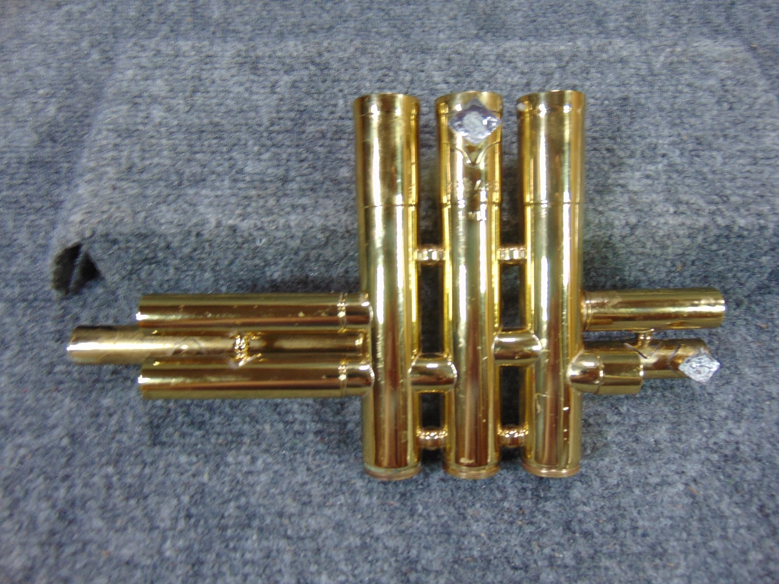 Selmer Bundy Trumpet Valve Block Brass Replacement Part