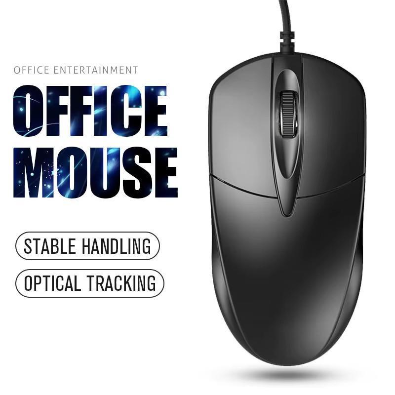 Ergonomic USB Gaming Mouse RGB Backlit Wired Computer Mouse