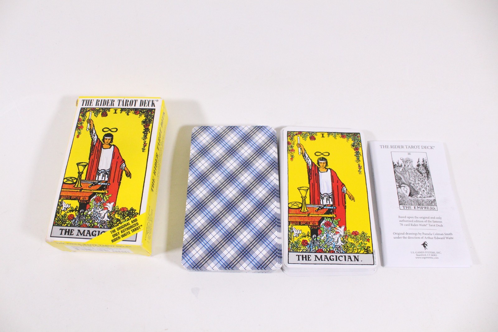 The Rider Waite Tarot Deck Complete 78 Cards with Instructions US Games