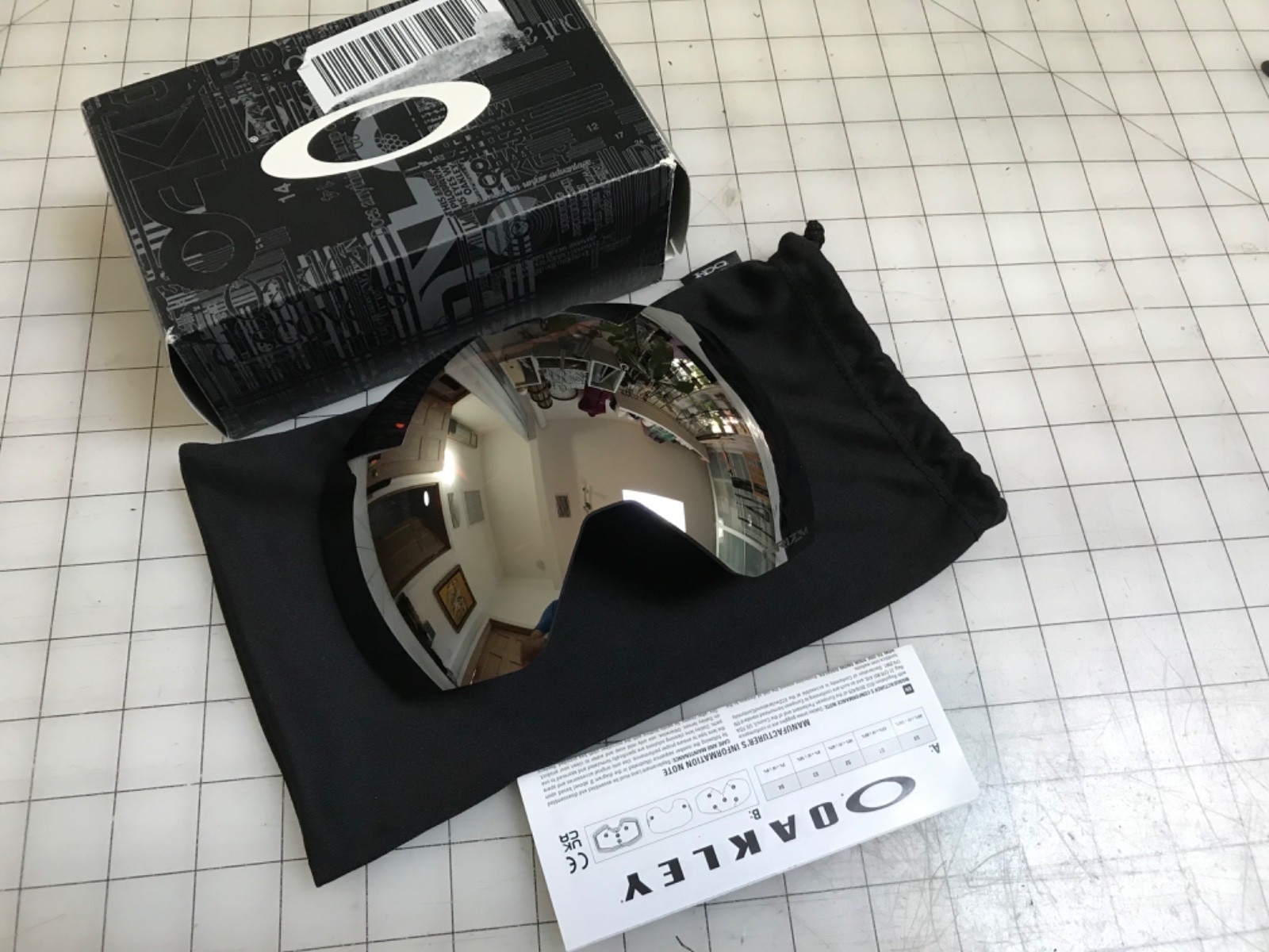 Oakley Flight Path XL Replacement Prizm Black Irridium Lense