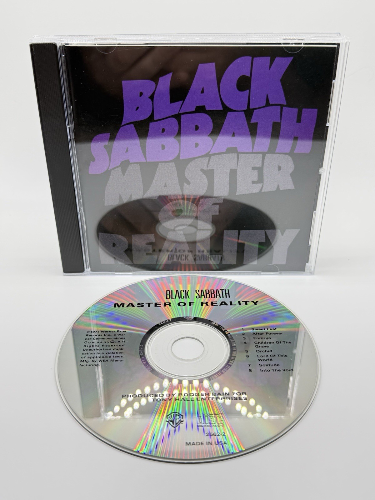 Black Sabbath - Master of Reality (CD 1971 Warner Bros. Ozzy Osbourne)