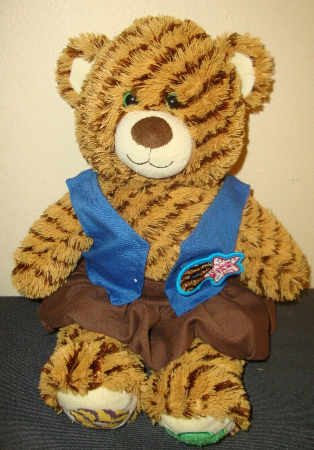 Build A Bear Workshop Brownie Girl Scout Samoa Cookie Teddy Bear Plush 16"