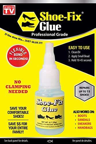 Shoe-Fix Shoe Glue: Instant Professional Grade Shoe Repair Glue