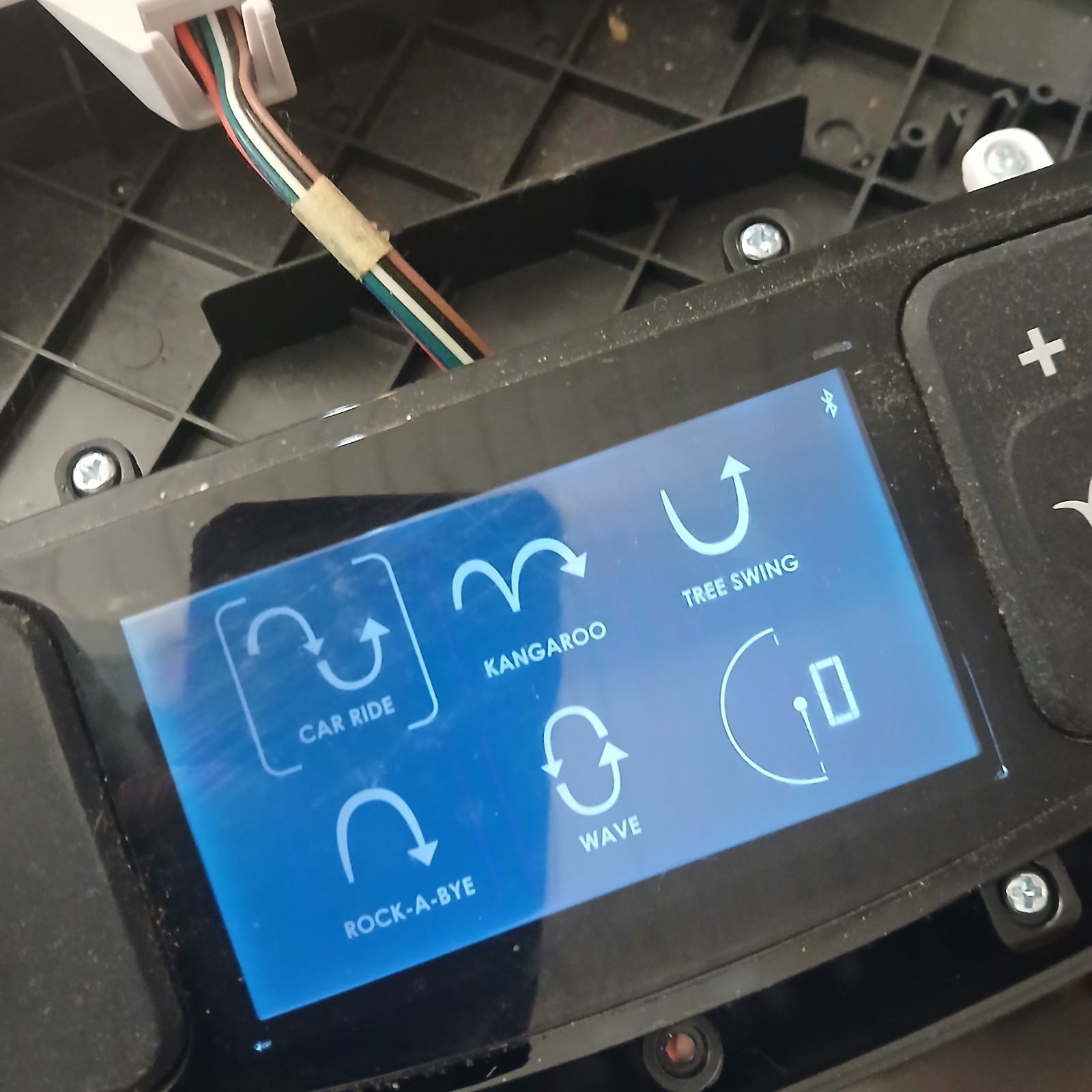 4MOMS MAMAROO 1037 CIRCUIT CONTROL BOARD , SCREEN , SPEAKERS , SCREWS Bluetooth 