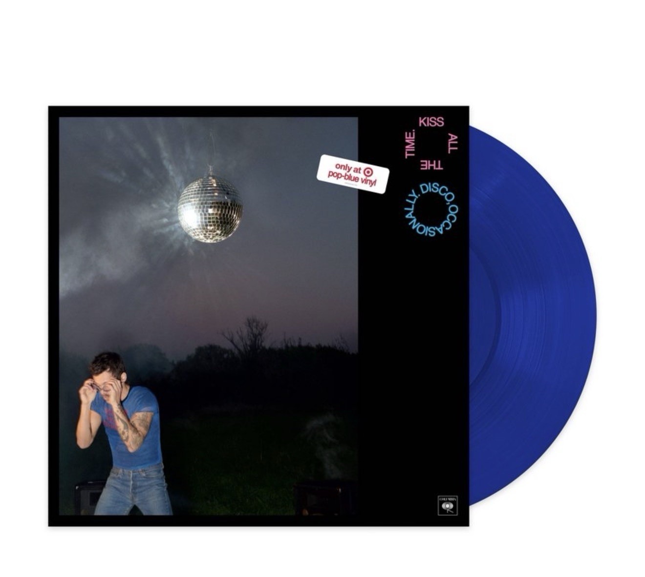 HARRY STYLES Kiss All The Time Disco Occasionally Vinyl LP (Pop-Blue) NEW SEALED